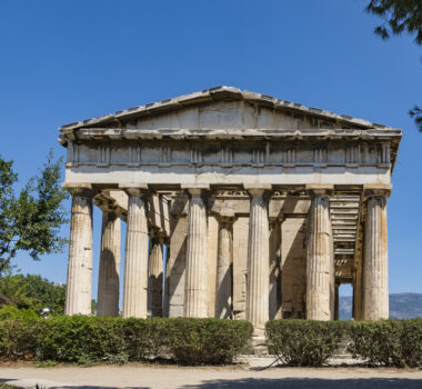 Some of the best ruins in Athens can be found at the Ancient Agora.