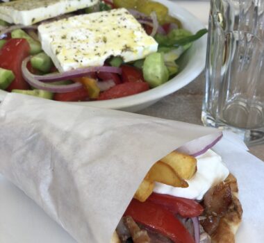 Be sure to try some of the best gyros in Athens!