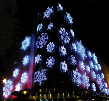 The Corte Ingles is all dressed up for the holidays in Madrid!