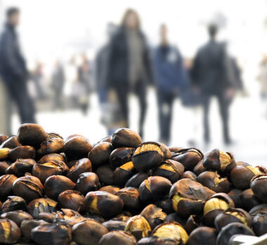 Autumn in Madrid means roasted chestnuts!