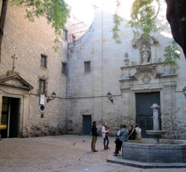 Sant Felip Neri is one of the most important churches in Barcelona