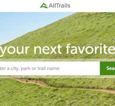 AllTrails Homepage Website